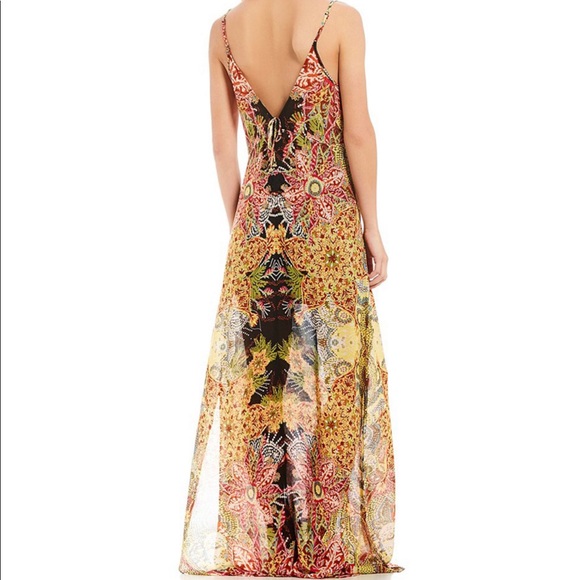 NWT Free People Wildflower Printed Slip Dress S - Picture 4 of 8